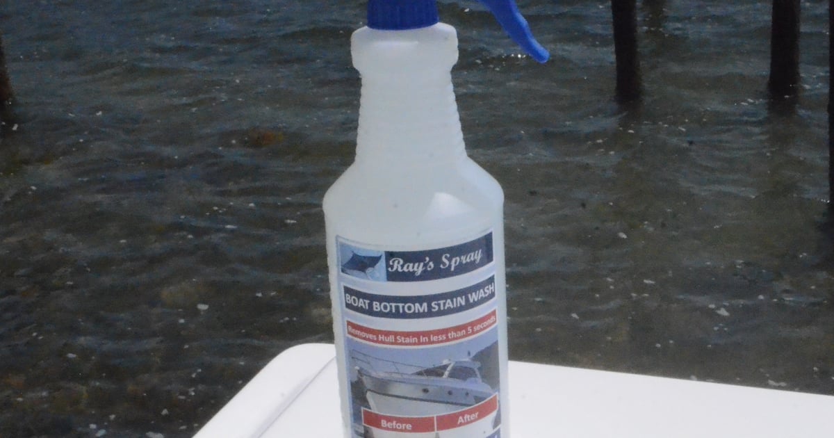 Ray's Spray Boat Bottom Wash Ray's Spray